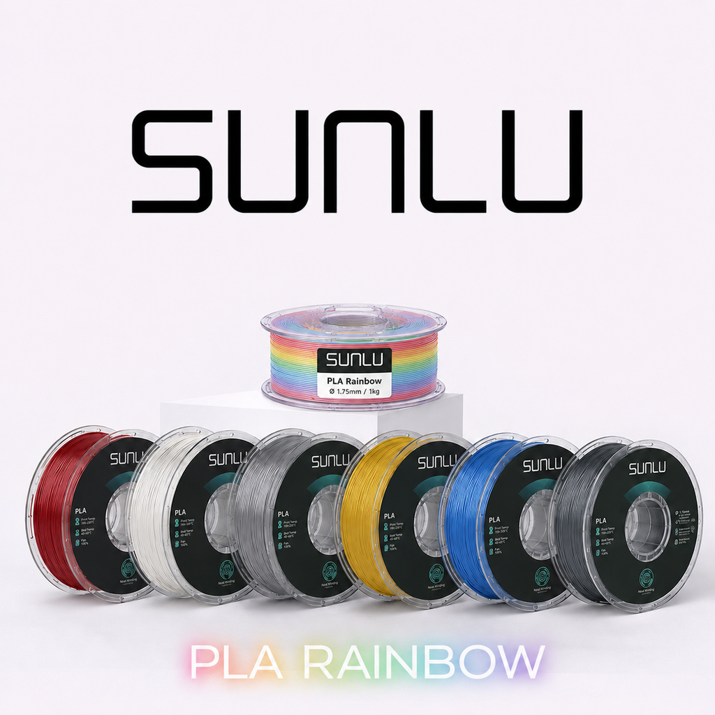 PLA RAINBOW Professional Lab - Diameter 1.75mm Spool 1kg