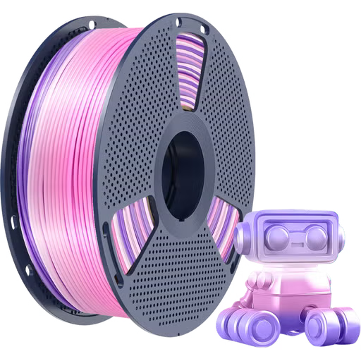 PLA Silk Rainbow SUNLU 1,75mm bobine 1kg – filamento sedoso multicolorido