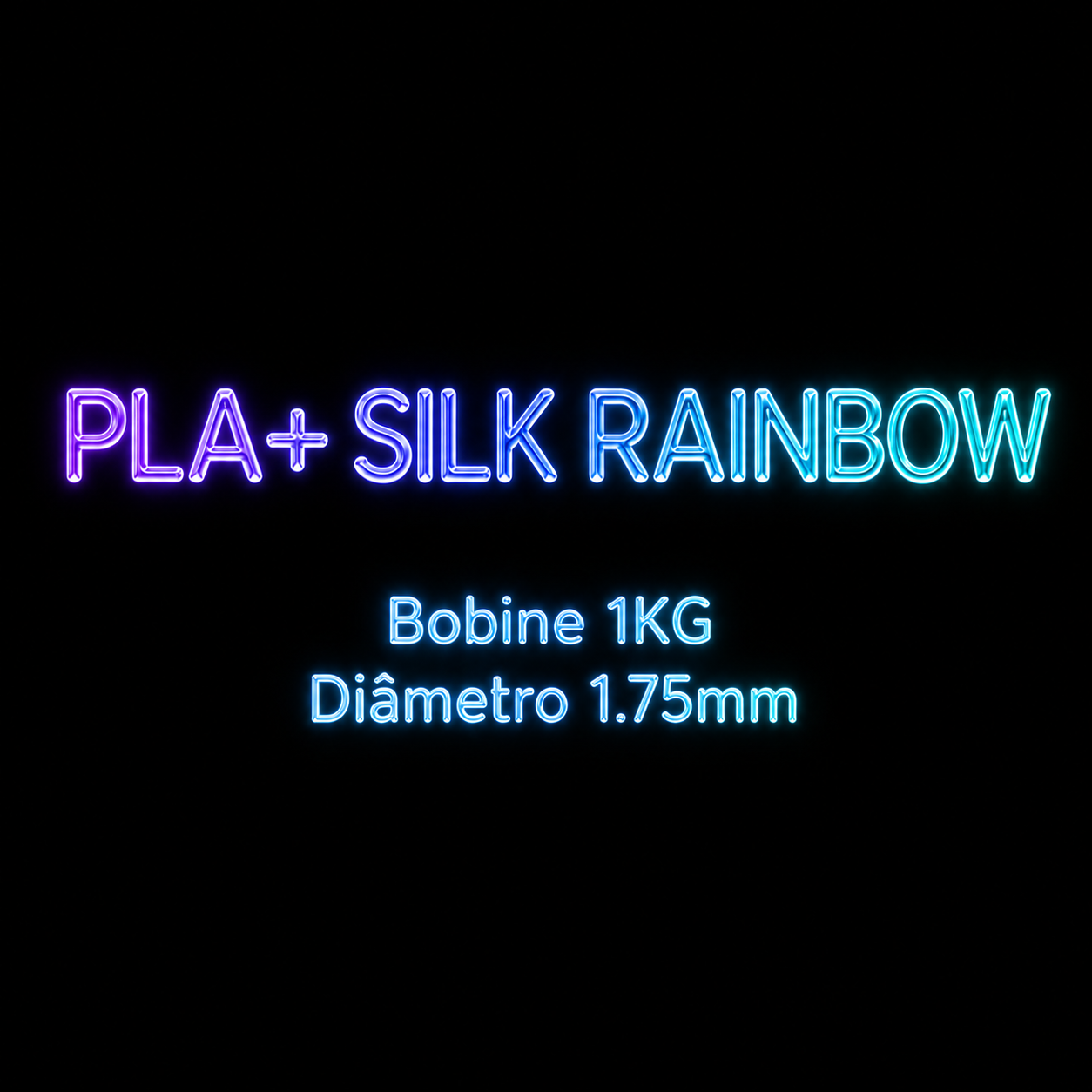 PLA RAINBOW Professional Lab - Diameter 1.75mm Spool 1kg