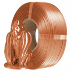 PLA SILK Refill Azurefilm 1,75mm sem bobine acabamento sedoso brilhante