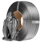 PLA SILK Refill Azurefilm 1,75mm sem bobine acabamento sedoso brilhante