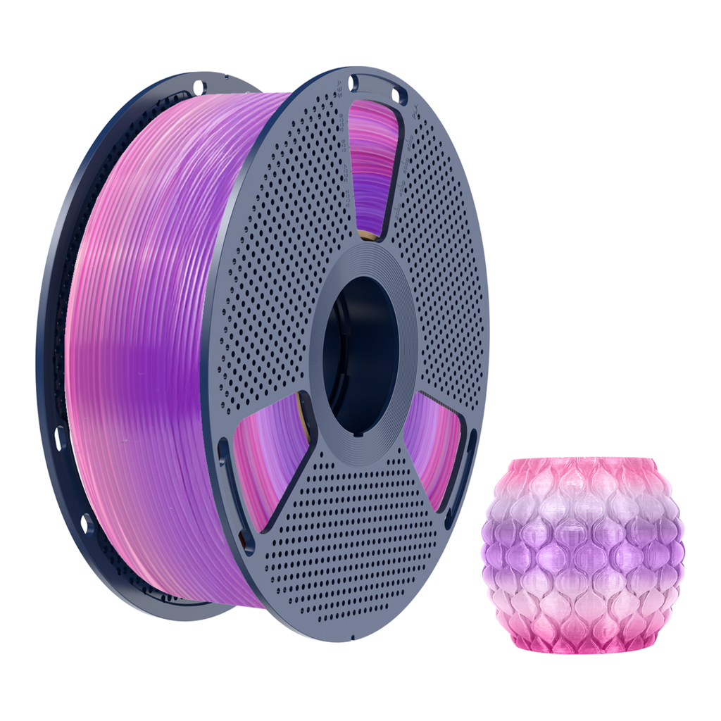PLA TRANSPARENT RAINBOW SUNLU - Diâmetro 1,75mm Bobine 1kg